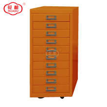 Professional factory modern living room furniture ironing board 10 drawer storage cabinet with wheels
